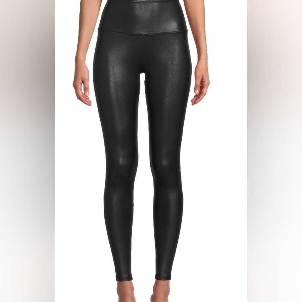 Time And True Black Faux Leather Leggings Size XL